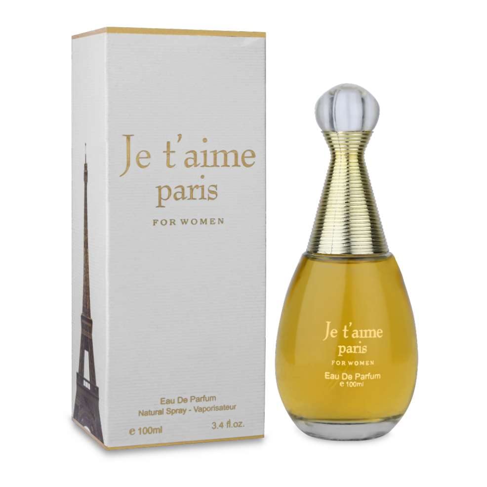 META-BOSEM Je t'aime Paris, Perfume for Women Eau de Parfum Natural Spray Girl's Fragrance - Fresh Feminine Scent - Holiday Gift - for All Day Use - a Beauty & Personal Care META-BOSEM
