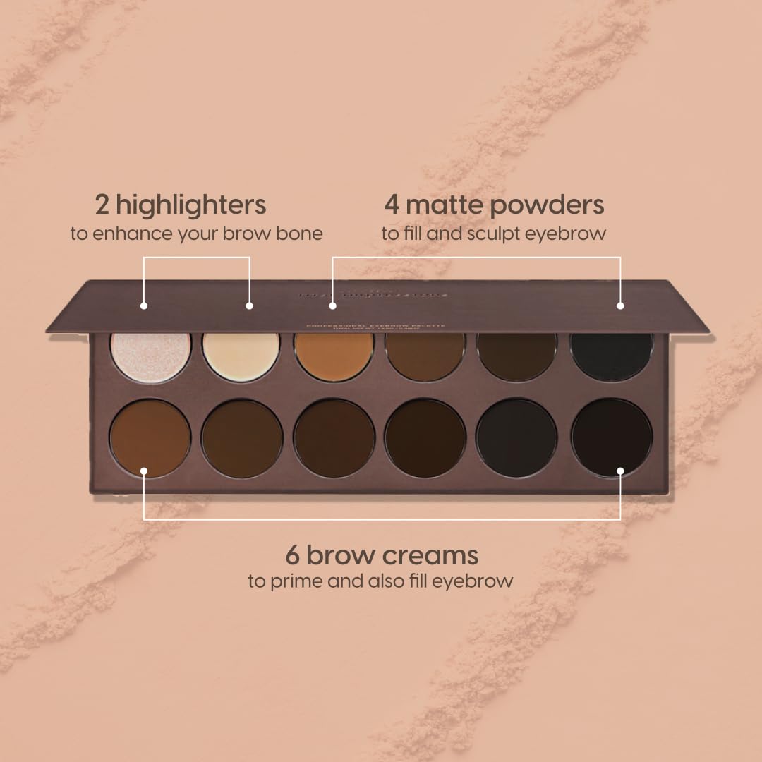 KARA BEAUTY Eyebrow Kit - Brow Makeup Kit with Powders, Pomades & Highlighters - Blendable, Long-Wear Eyebrow Powder Set for Natural or Sculpted… Beauty & Personal Care Kara Beauty