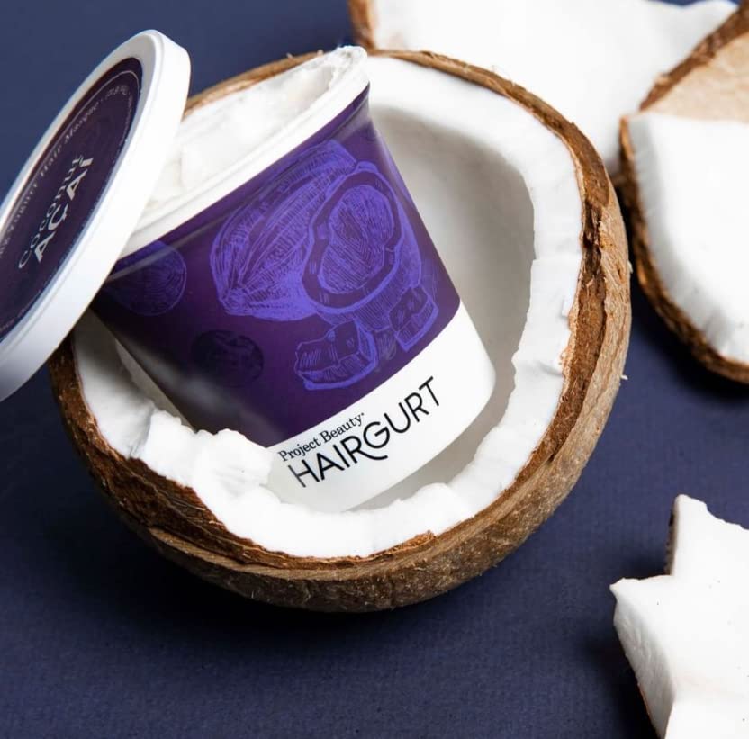 Hairgurt Coconut Acai Curl Perfecting Hair Set - Shampoo + Conditioner + Mask - Defines & Moisturizes Curly and Wavy Hair - Sulfate-Free, Natural Beauty & Personal Care Hairgurt