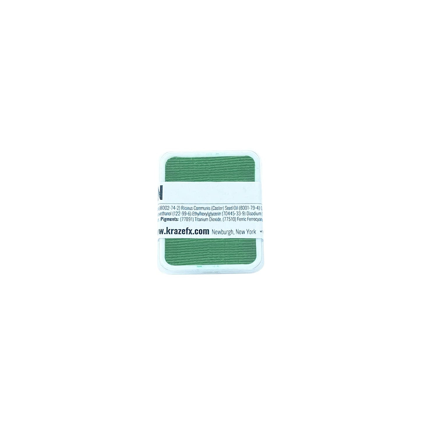 Kraze FX Face Paint Palette Refill - Green Face Paint (6 gm) - Hypoallergenic Non-Toxic Water Activated Professional Halloween Face & Body Painting Beauty & Personal Care Kraze FX