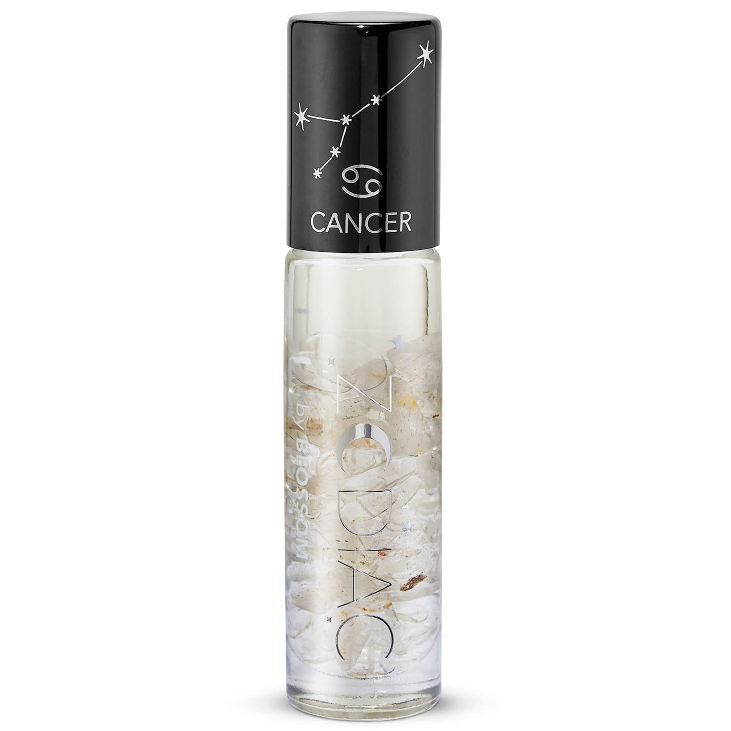Blossom Lip Gloss Zodiac Sign Vanilla Scented Roll-On Lip Gloss, Moisturizing + Hydrating with Zodiac Crystals, Made in USA, 0.20oz, Cancer Beauty & Personal Care Blossom