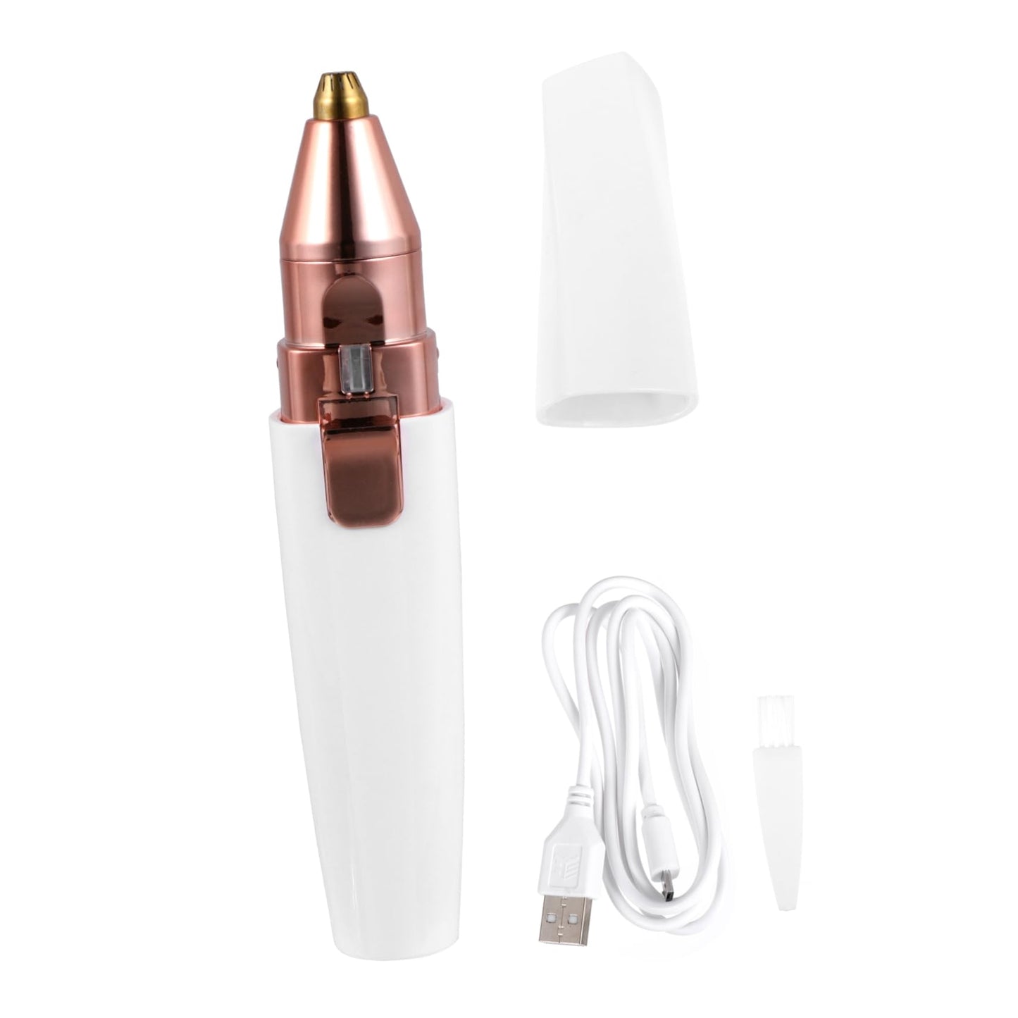 Safigle Electric Eyebrow Trimmer Facial Hair Remover for Women Eyebrow Razor Face Shaver Lipstick Shape Trimmer for Stray Brow Hair Lightweight Beauty and Personal Care SAFIGLE
