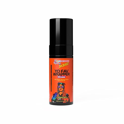 Kaleidoscope x Da Brat Yo Fav Wrapper Mousse (3.4 Oz) Beauty & Personal Care Kaleidoscope Hair Products