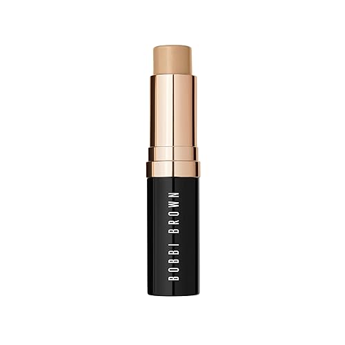 Bobbi Brown Skin Foundation Stick | Portable & Creamy with Medium-to-Full Coverage for Even-Toned Skin, 0.31 Ounce, Warm Beige W-046 Beauty & Personal Care Bobbi Brown