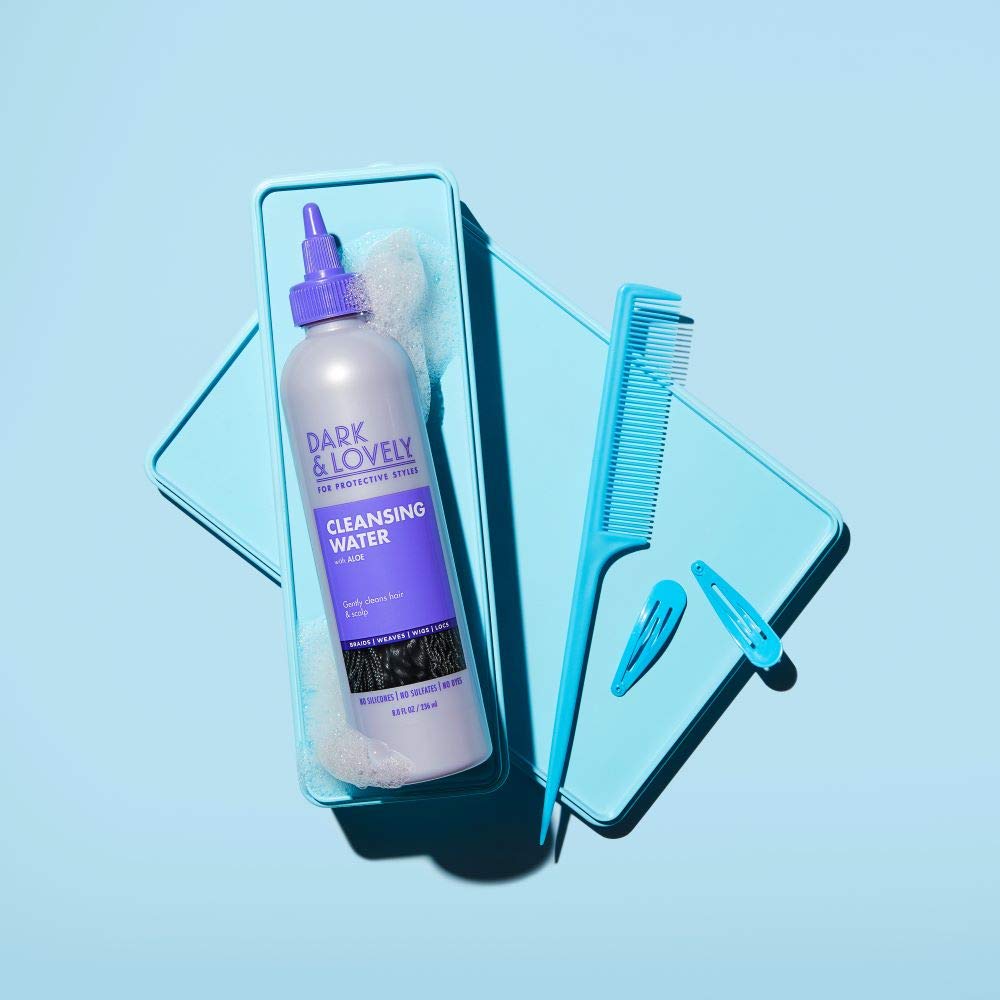 Dark and Lovely For Protective Styles Detangling Cream With Peppermint and Avocado Oil for Braids, Weaves, Wigs and Locs No Dyes, No Mineral Oil, No Beauty & Personal Care SoftSheen
