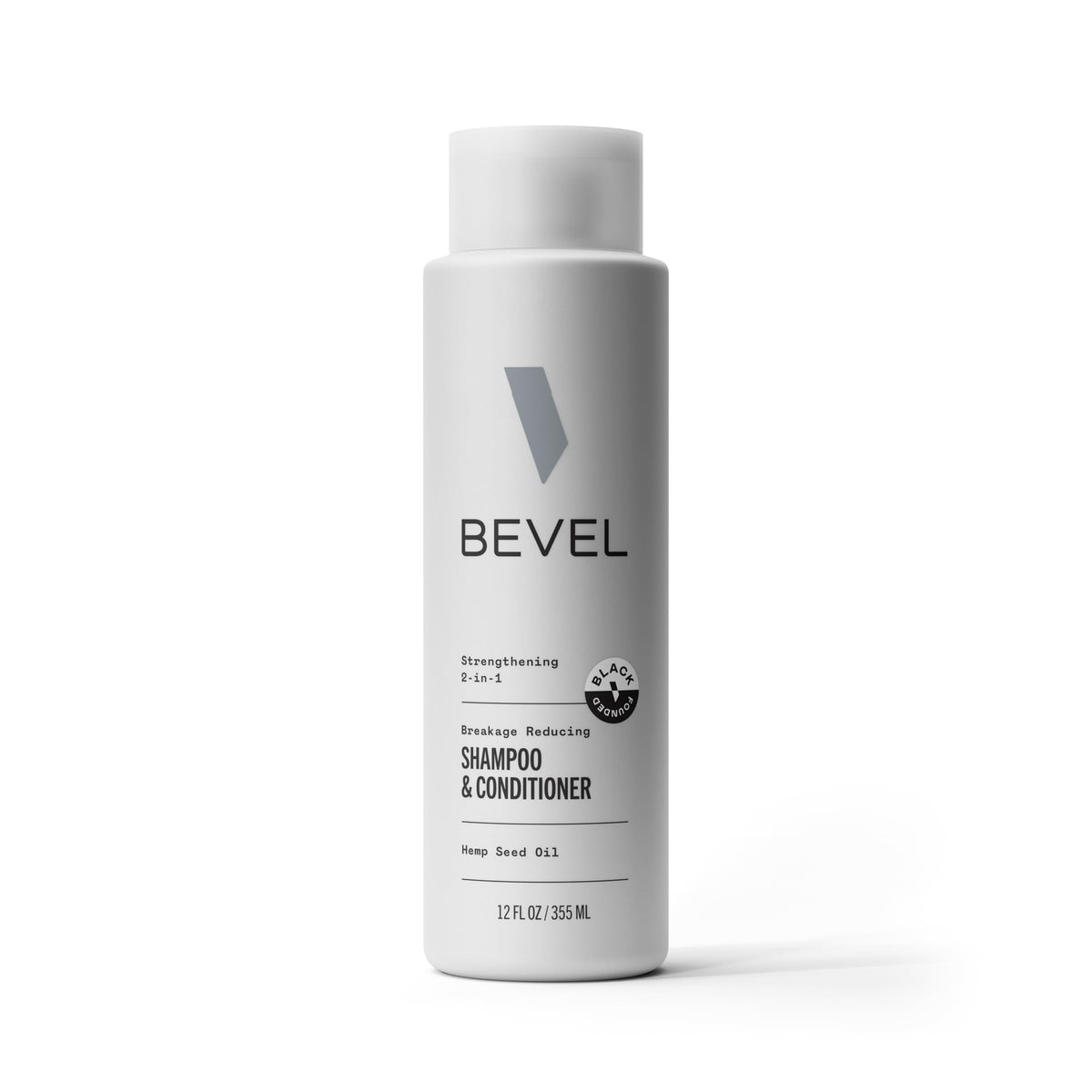 Bevel 2-n-1 Shampoo and Conditioner for Men with Hemp Seed Oil and Biotin
