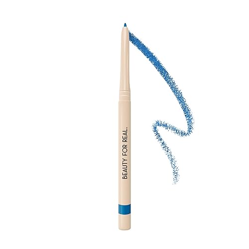 Beauty For Real I-Line 24-7 Eyeliner, Peacock - Rich, Brilliant Blue - Long-Wearing, Waterproof Gel Formula - Safe for Sensitive Eyes & Contact Lens Beauty & Personal Care Beauty For Real