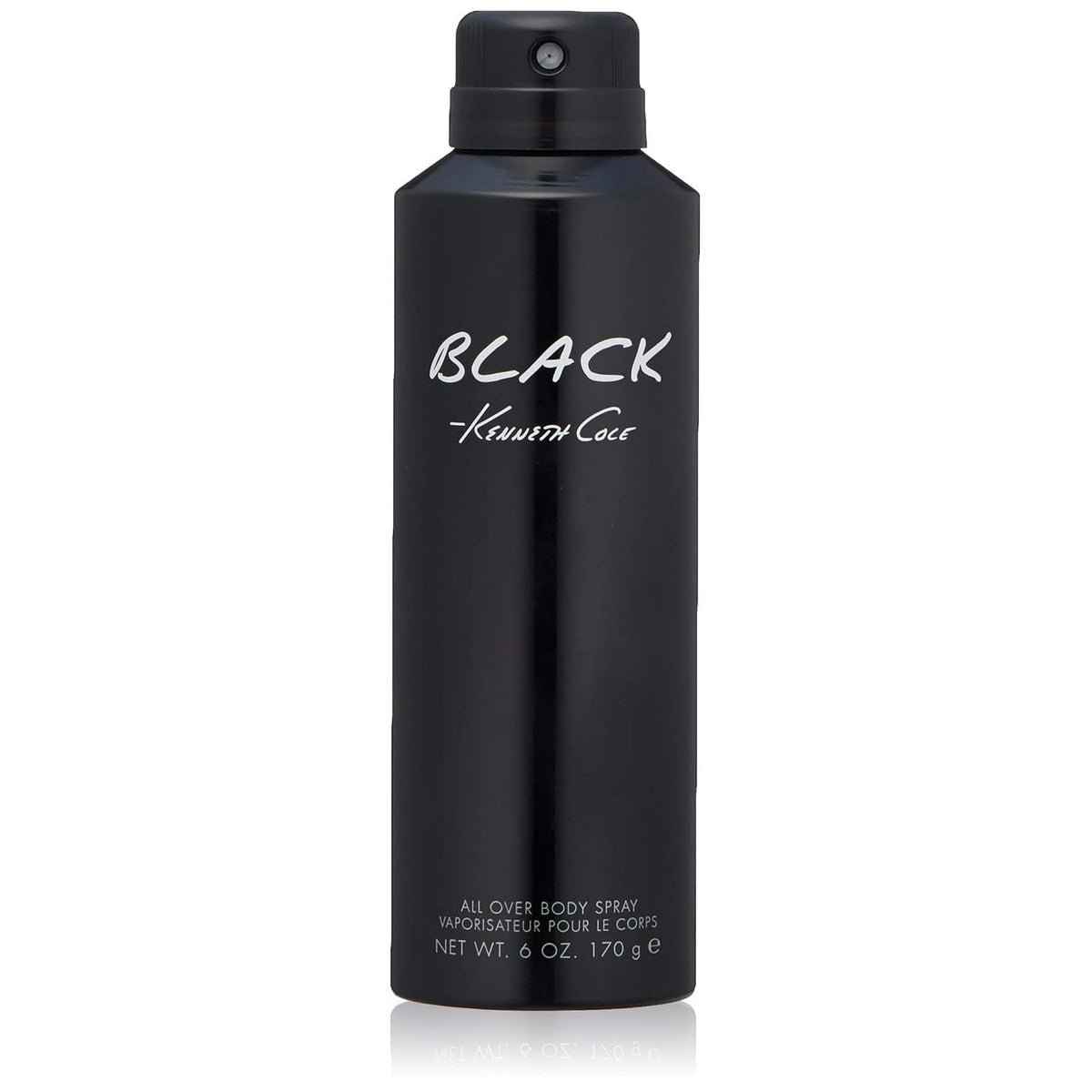 Kenneth Cole Black All Over Body Spray for Men, Aromatic Woody Fragrance, Notes of Watermint, Mandarin, Cedar, and Musk, Long-Lasting Cologne, 6.0 Fl. Beauty & Personal Care Kenneth Cole