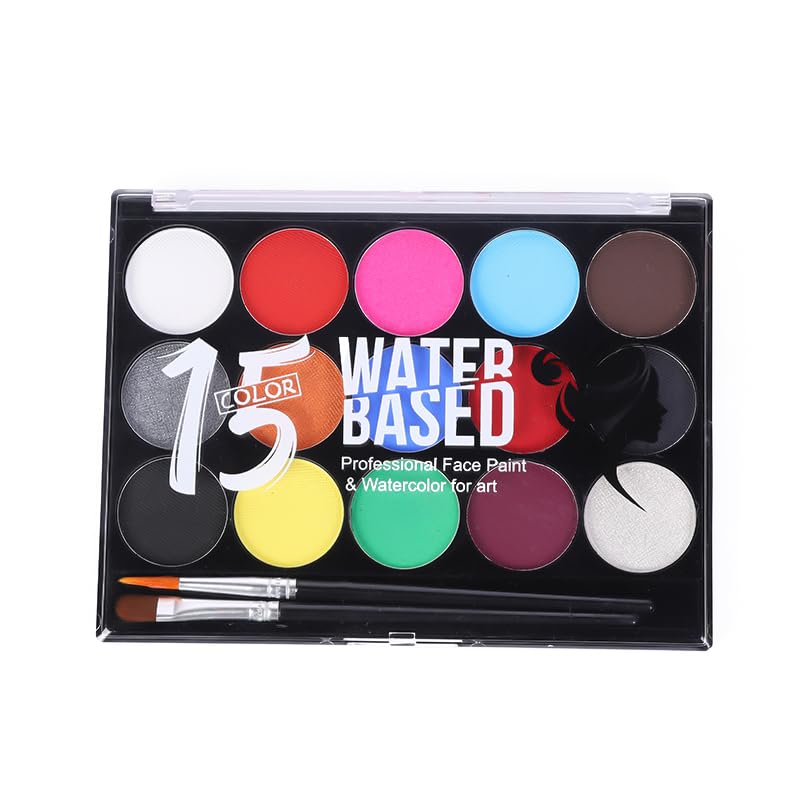 Water based colors painted body and face (WTCOLOR3) Beauty & Personal Care MayGirl