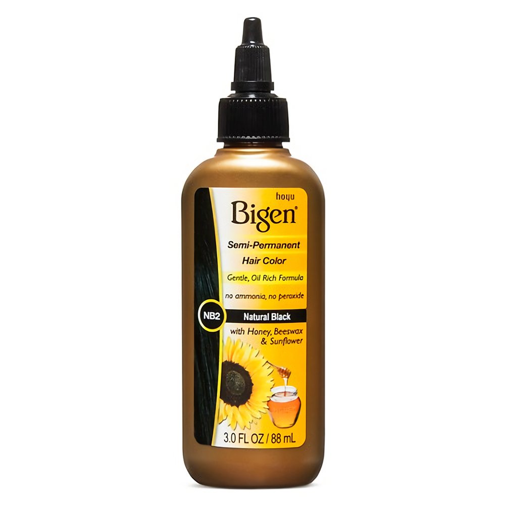 Bigen Semi Permanent Hair Color, Natural Black, 3 Fl Oz (BSPNB2) Beauty & Personal Care Bigen