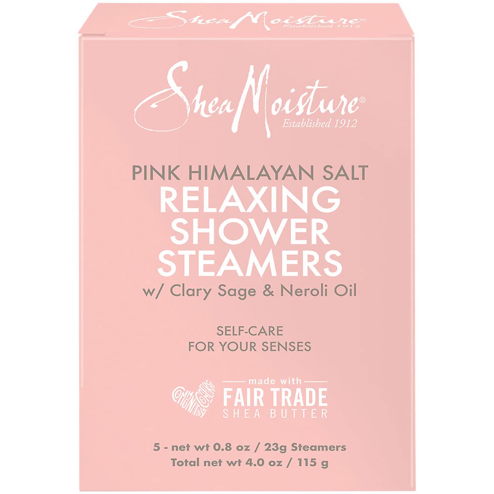 Pink Himalayan Salt Relaxing Shower Steamers - Clary Sage & Neroli Oil (4 Ounces) Beauty & Personal Care SheaMoisture