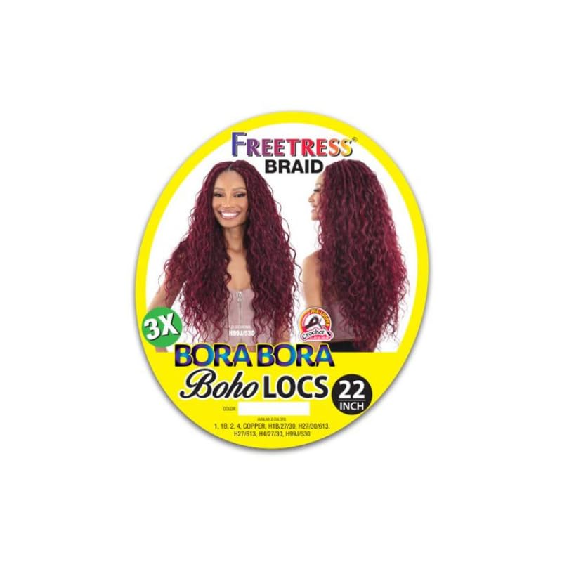 Shake-N-Go 3X Bora Bora locs 22" (1)