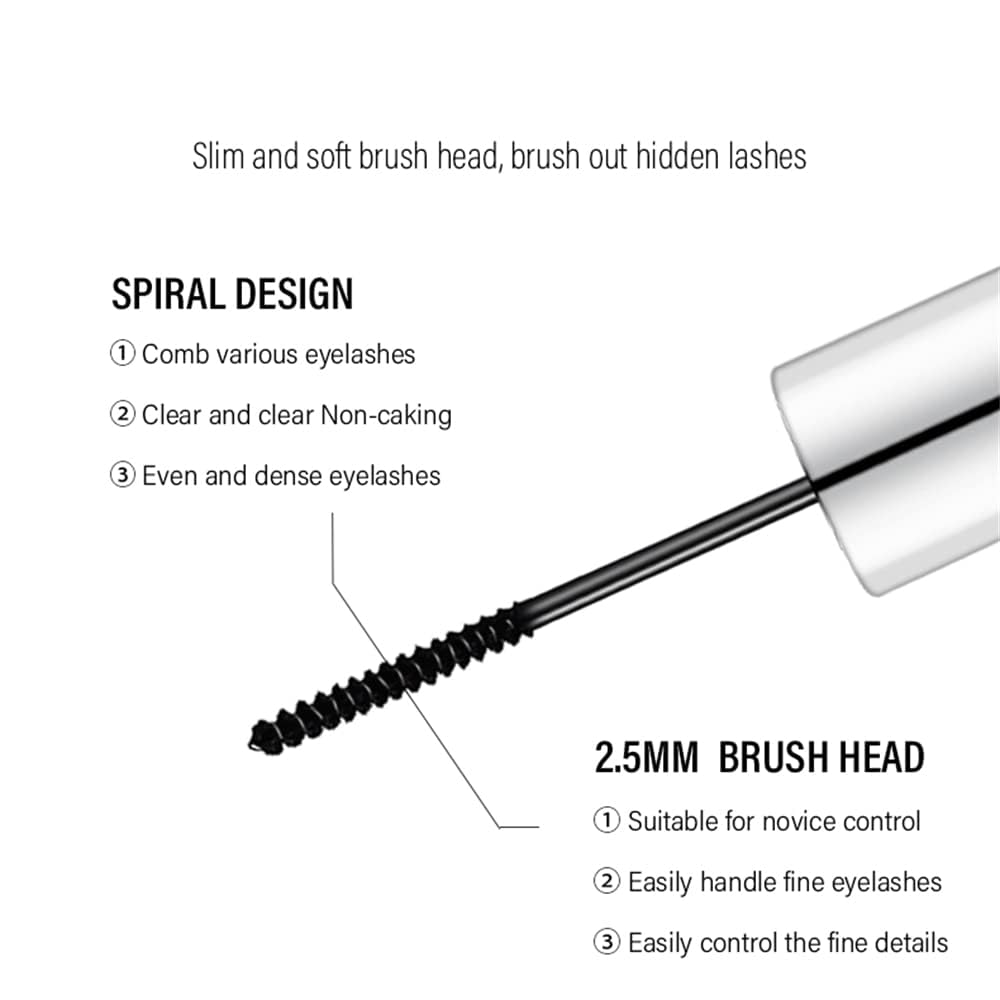 Mini Brush Mascara, For short and sparse eyelashes?Lengthening and Thick, Volume, Long Lasting, Waterproof & Smudge-Proof, All Day Full?1 Pcs? Beauty & Personal Care MZKV