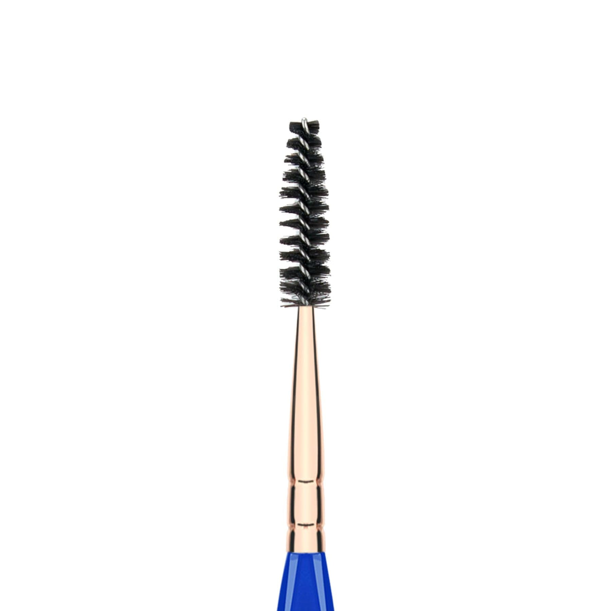 Bdellium Tools Professional Makeup Brush - Golden Triangle 728 Double-ended Bent Lash Fan/Spoolie - With All-Vegan Synthetic Fibers, For Achieving