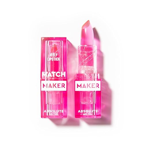 Absolute New York MLMM04 Match Maker Jelly Lipstick, Color Adapting Reacts to Natural PH, Non Sticky Finish Lipstick Beauty & Personal Care Absolute New York