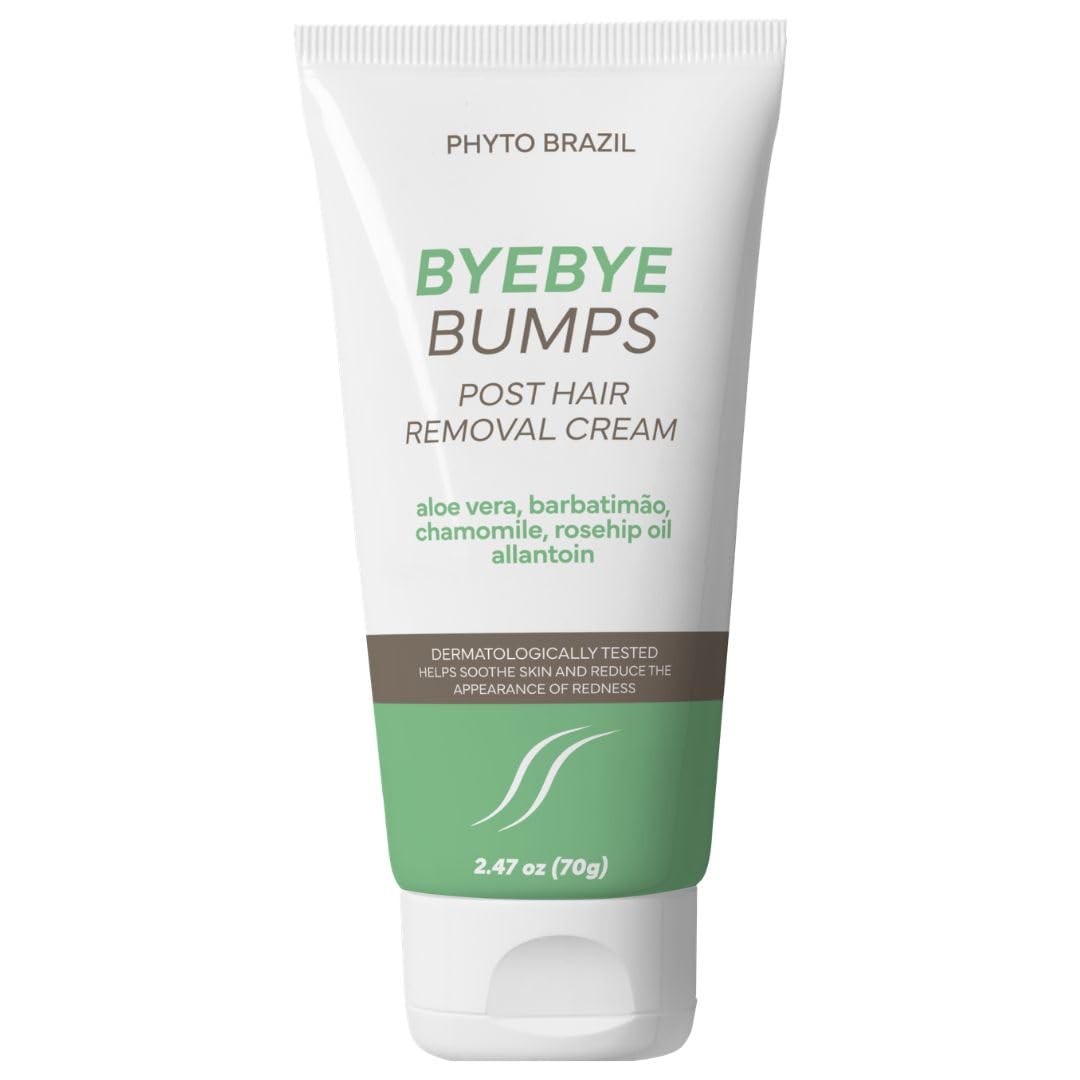 Bye Bye Bumps Body Lotion - Razor Bump and Ingrown Hair Appearance Solution - Post Shave Skin Smoothing Cream for Strawberry Legs - Fragrance Free 2.5 Beauty and Personal Care Cicatrissim