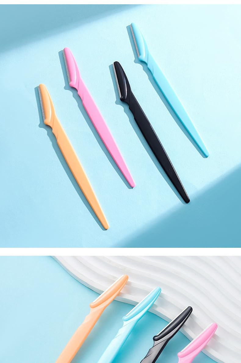 Stainless steel blade eyebrow shaver with dust cover (pack of 3) Beauty and Personal Care GYANTAOK