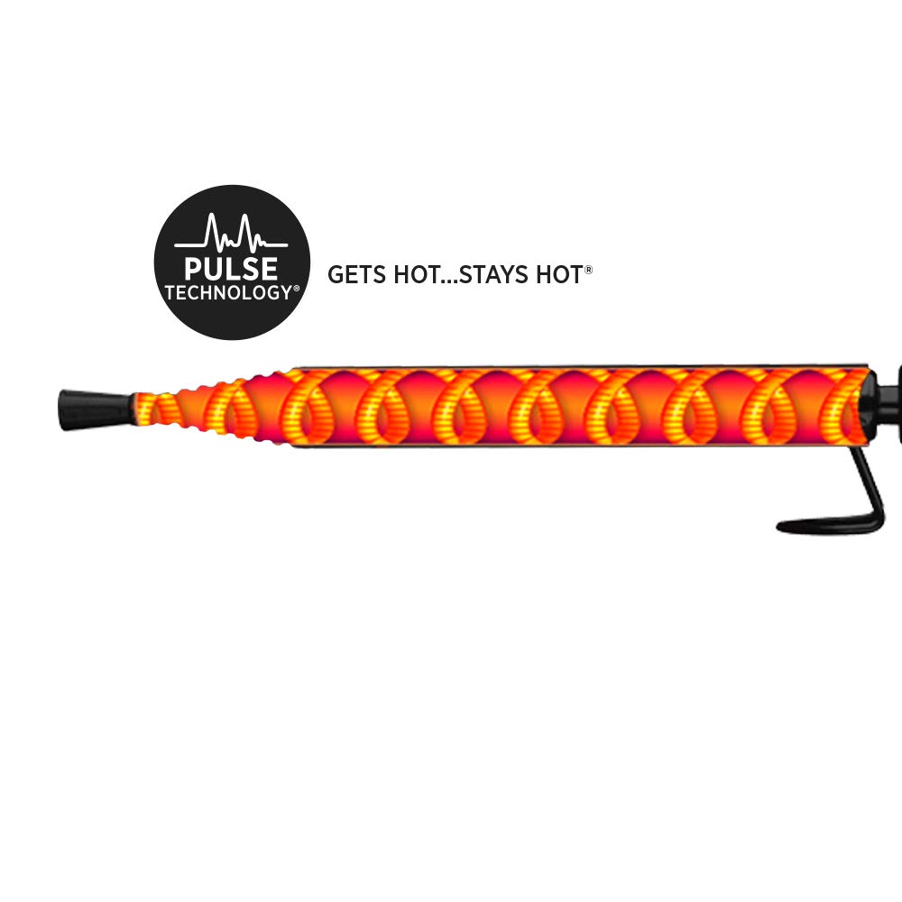 Hot Tools Black Gold Spiral Curling Wand | Creates Defined Waves and Curls (3/4 in) Beauty & Personal Care HOT TOOLS