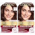L'Oreal Paris Excellence Crème Permanent Hair Dye, Triple Care Hair Color with Hyaluronic Acid for 100% Gray Coverage, 5AR Medium Maple Brown, 1 Kit Beauty & Personal Care L'Oreal Paris