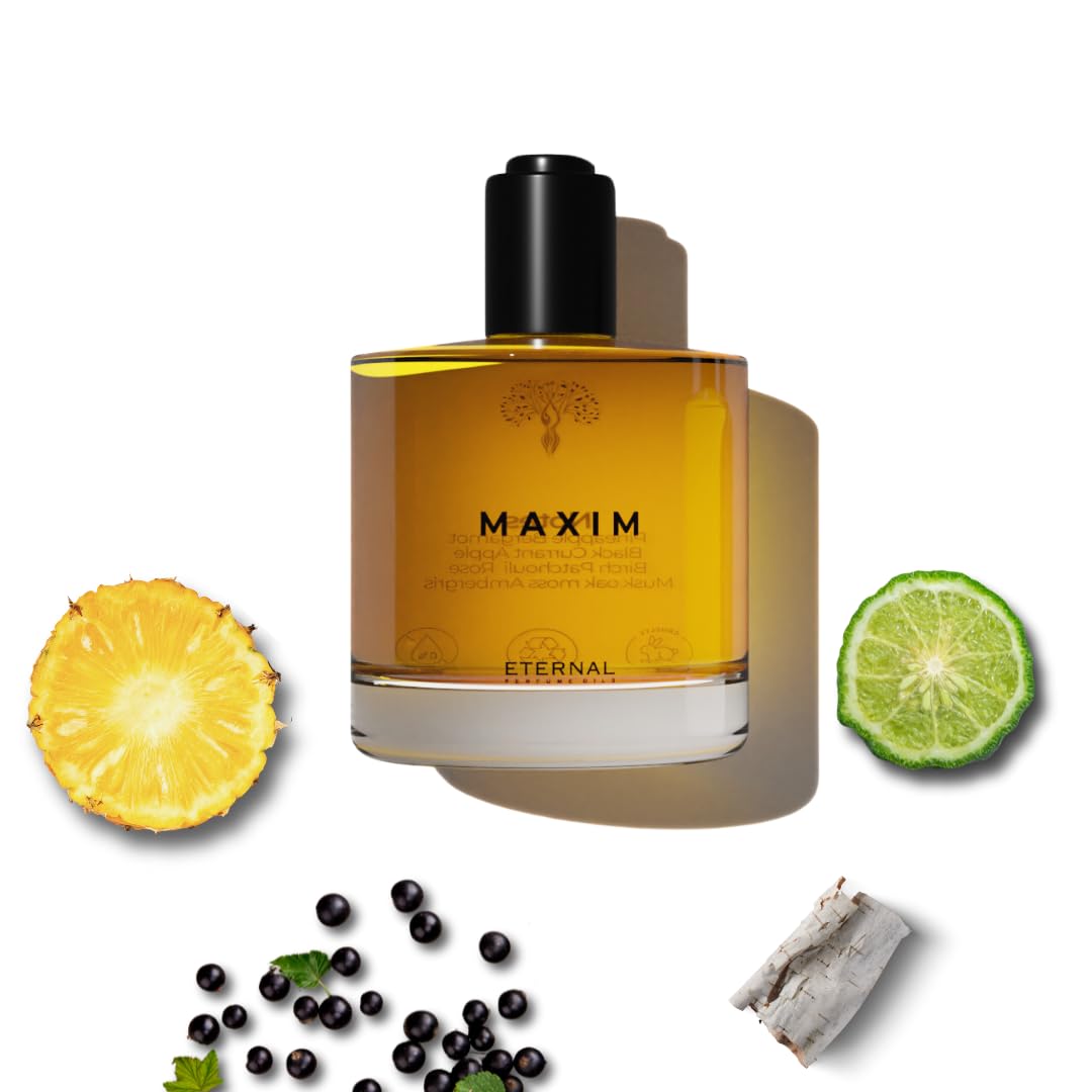 Eternal perfume oils Maxim Perfume for men Long Lasting Eau de Parfum Alcohol Free womens perfume Unisex Luxury perfumes for Him (Pack of 2) Beauty & Personal Care Eternal perfume oils