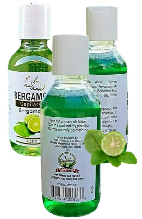 Bergamota Shampoo (16.23 fl. oz) + Conditioner (16.23) + Beauty oil (4 fl. oz) ALMA BELLEZA's Bergamota hair care set Beauty & Personal Care Alma Belleza