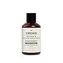 Cremo Cedar Forest Beard & Scruff Softener, Softens and Conditions Coarse Facial Hair of all Lengths in Just 30 Seconds, 6 Fluid Ounce Beauty & Personal Care Cremo