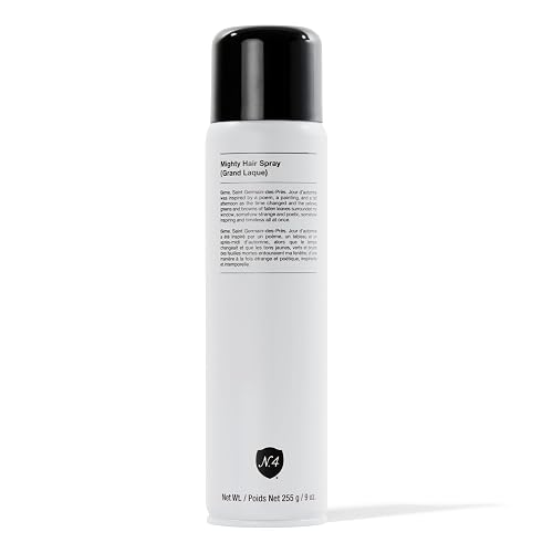 Number 4 Mighty Hair Spray. Hair Spray for Women and Men. Flexible & Weightless Formula. Non-Flaking, Brushable, 9 oz Beauty & Personal Care Number 4