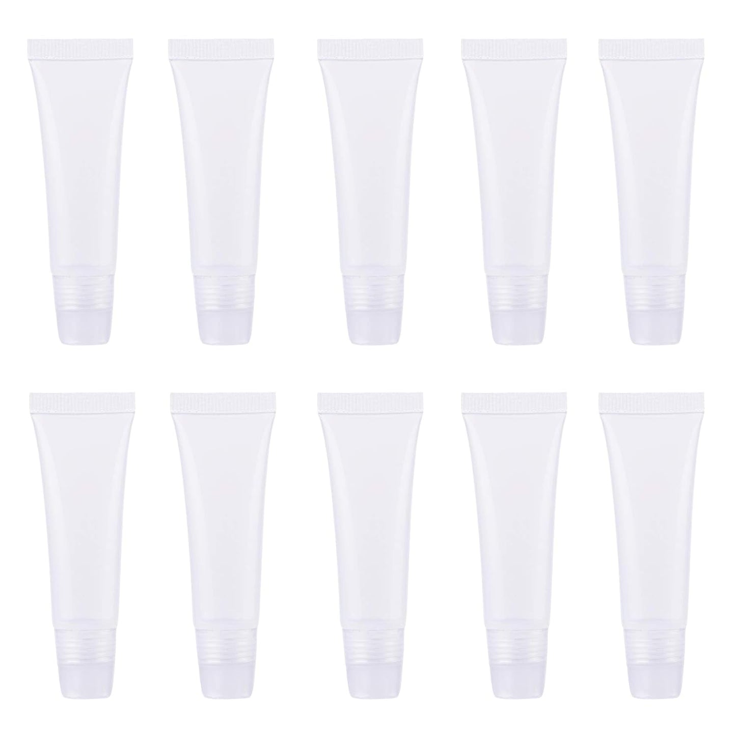 Wowlife 8ml Mini Clear Empty Lip Gloss Balm Container Soft Tubes Makeup Box (20 Pcs) Beauty & Personal Care Wowlife