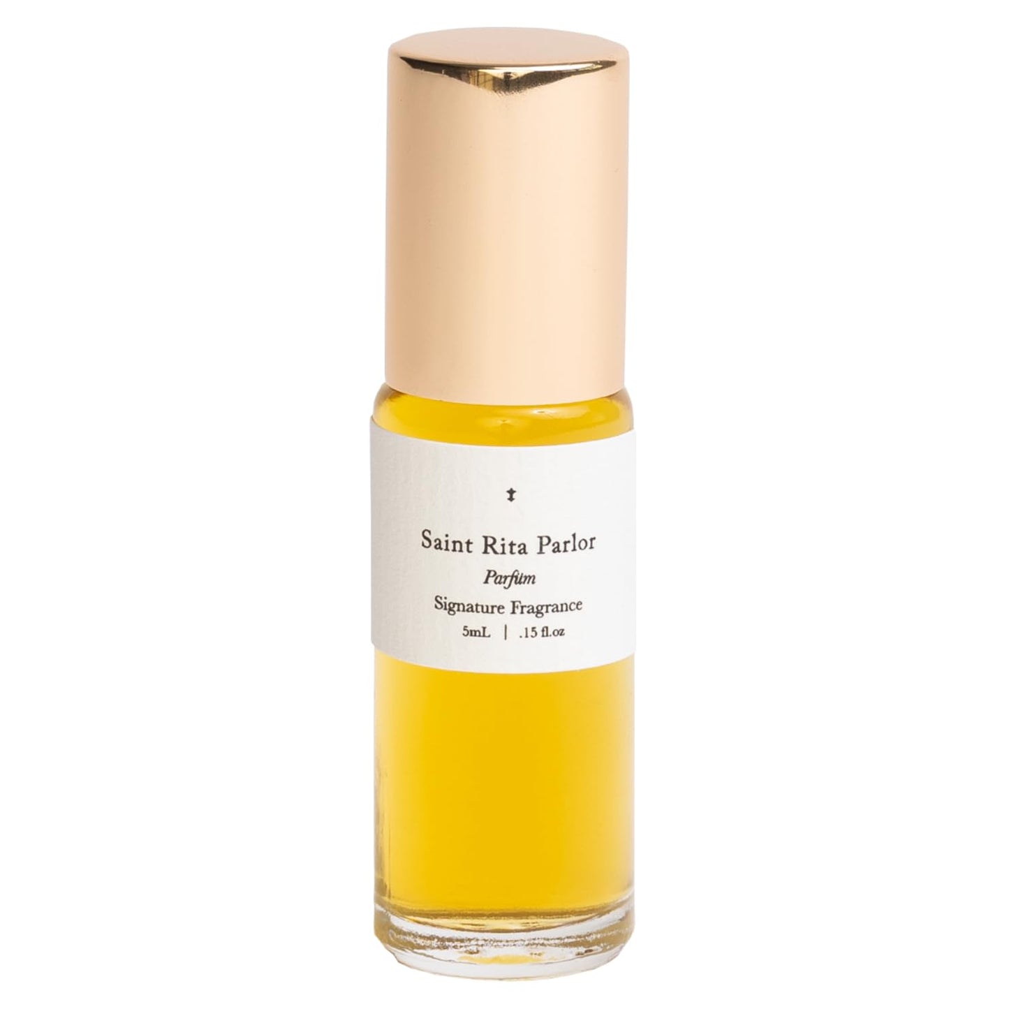 Saint Rita Parlor Signature Parfum - Luxury Unisex Fragrance, Organic Ingredients, Notes of Rose, Whiskey & Tobacco, Handcrafted in California - 5mL Beauty & Personal Care Saint Rita Parlor