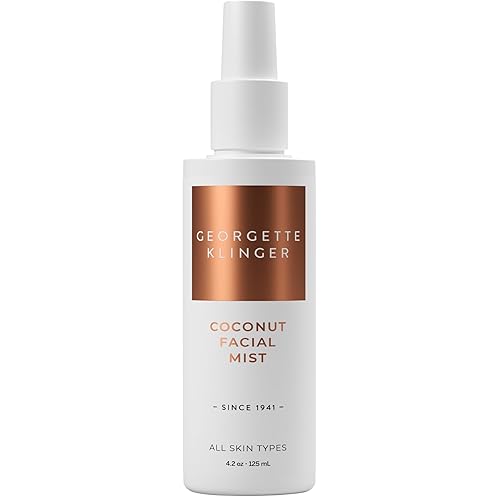 Georgette Klinger Coconut Facial Mist - Hydrating, Long-Lasting Makeup Setting Spray with Moisturizing Antioxidants for Dewy Matte Face, Protects Beauty & Personal Care Georgette Klinger