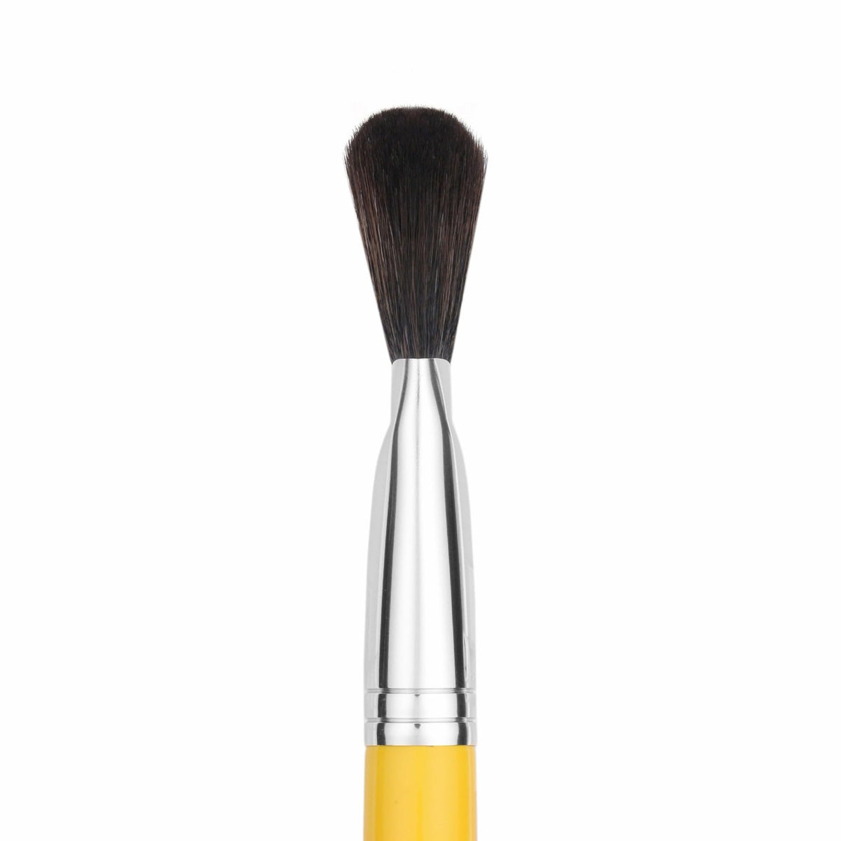 Bdellium Tools Travel 990 Angled Face - Short Wooden Handle for Convenient Travel and Professional Makeup Brush for the application of Bronzing