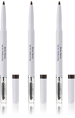 e.l.f. Essential Instant Lift Eyebrow Pencil for Fabulous Eyebrows, Neutral Brown (3 Pack) Beauty & Personal Care e.l.f.