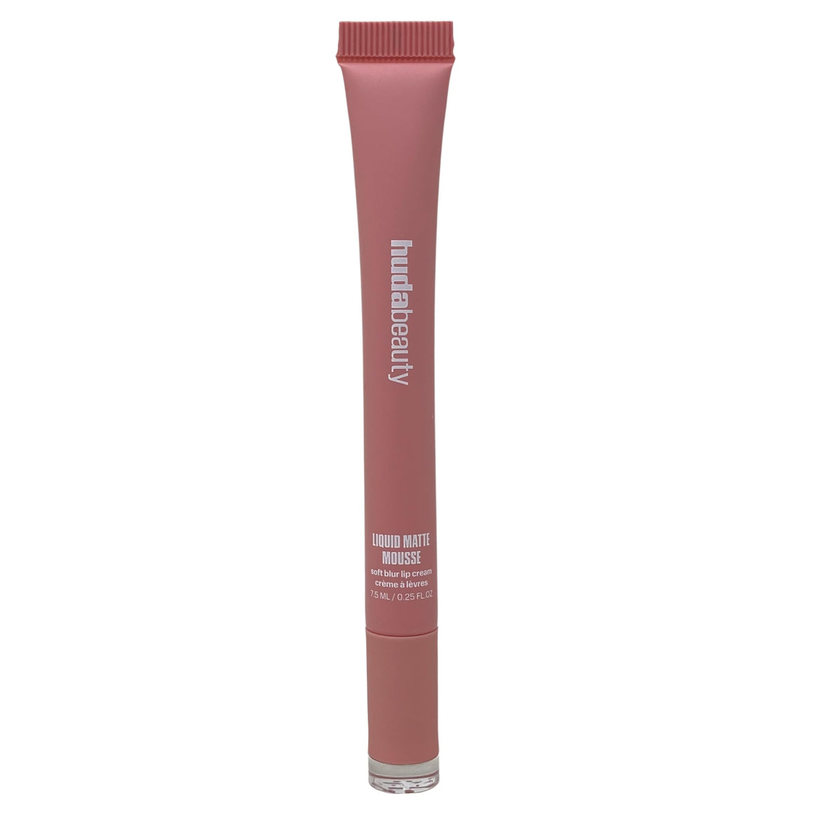 Huda Beauty Liquid Matte Mousse Soft Blur Lip Cream - Baby Pink. -