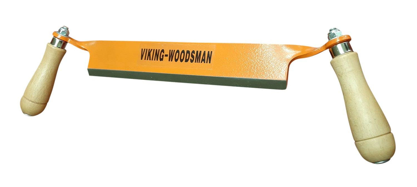 Viking Woodsman LT029 8 inch Straight 30 deg Bevel Blade Sharpened Draw Shave Beauty and Personal Care Viking-Woodsman
