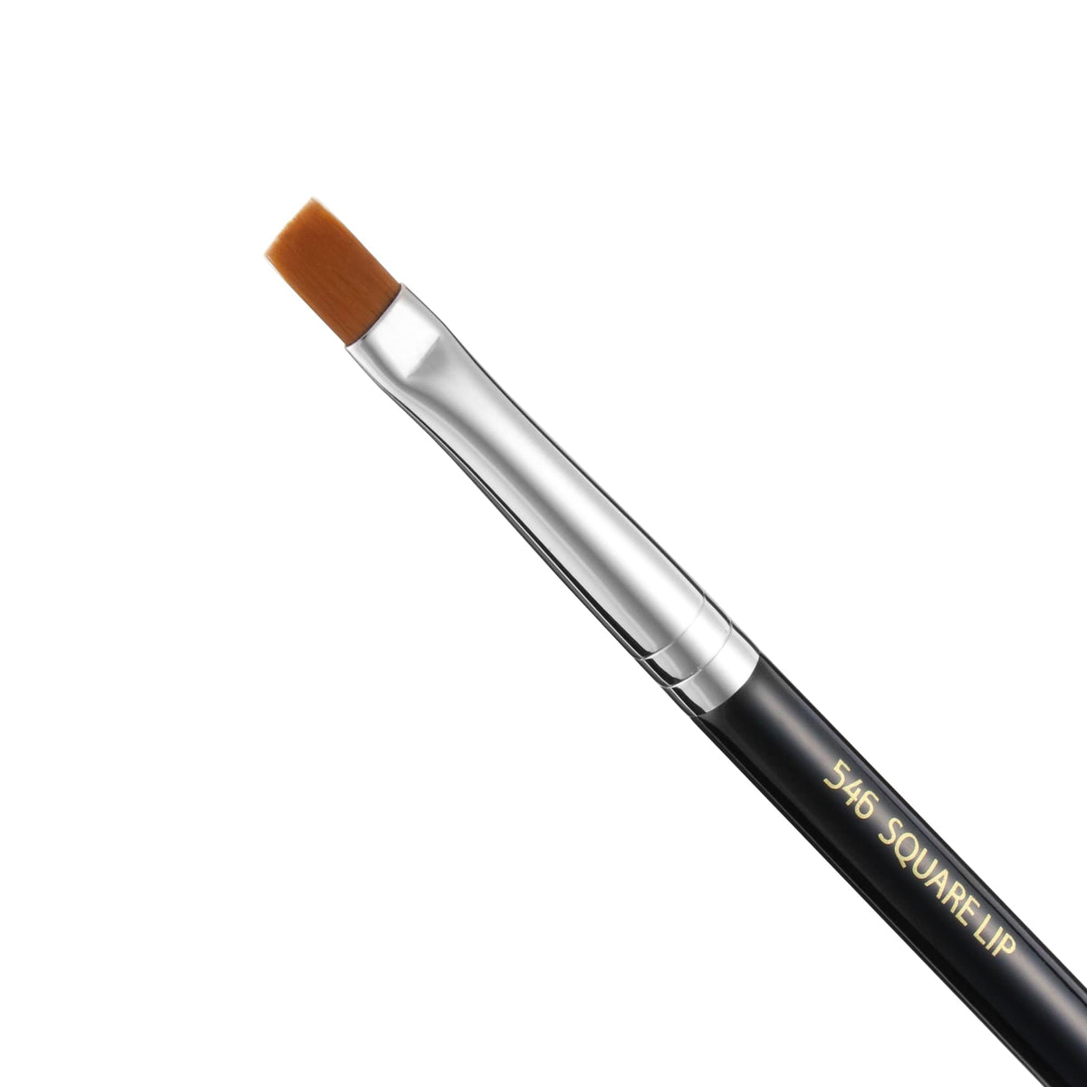 Bdellium Tools Professional Makeup Brush - Maestro Series 546 Square Lip - With Soft Synthetic Fibers, For Applying Color Precisely across Lips