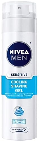 Nivea Men Sensitive Cooling Shaving Gel, 7 Oz (Pack of 5) Beauty & Personal Care NIVEA
