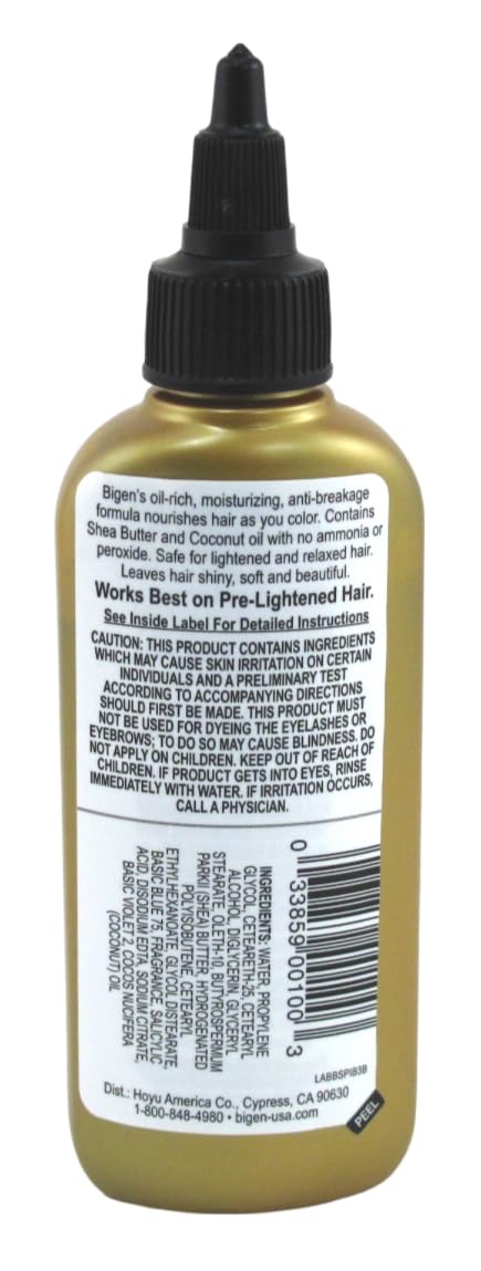 Bigen Semi-Permanent Haircolor #Ib3 Indigo Blue 3 Ounce (88ml) (2 Pack) Beauty & Personal Care Bigen