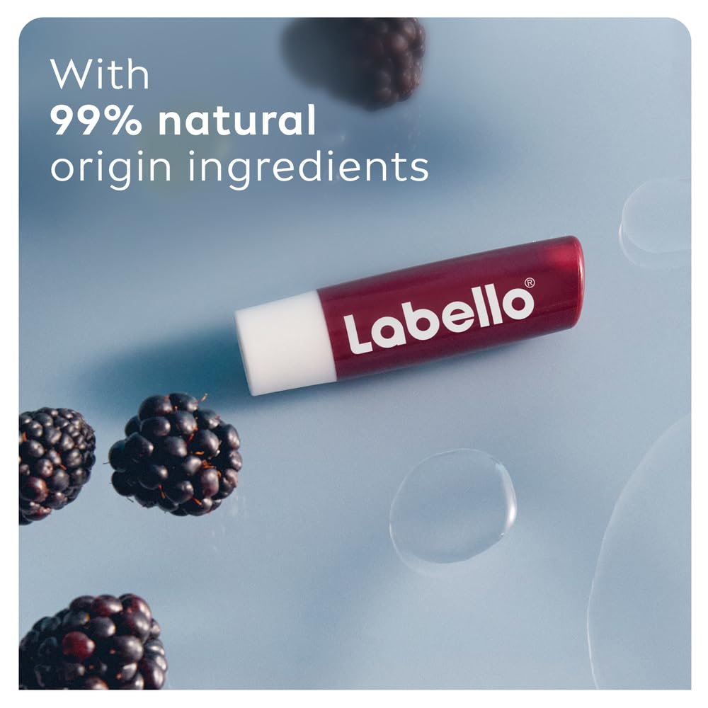 Labello BlackBerry Shine Lip Balm 4,8 g Beauty and Personal Care Labello