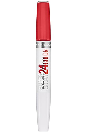 Maybelline New York SuperStay 24 2-Step Liquid Lipstick Makeup, Steady Red-Y, 1 kit Beauty & Personal Care MAYBELLINE