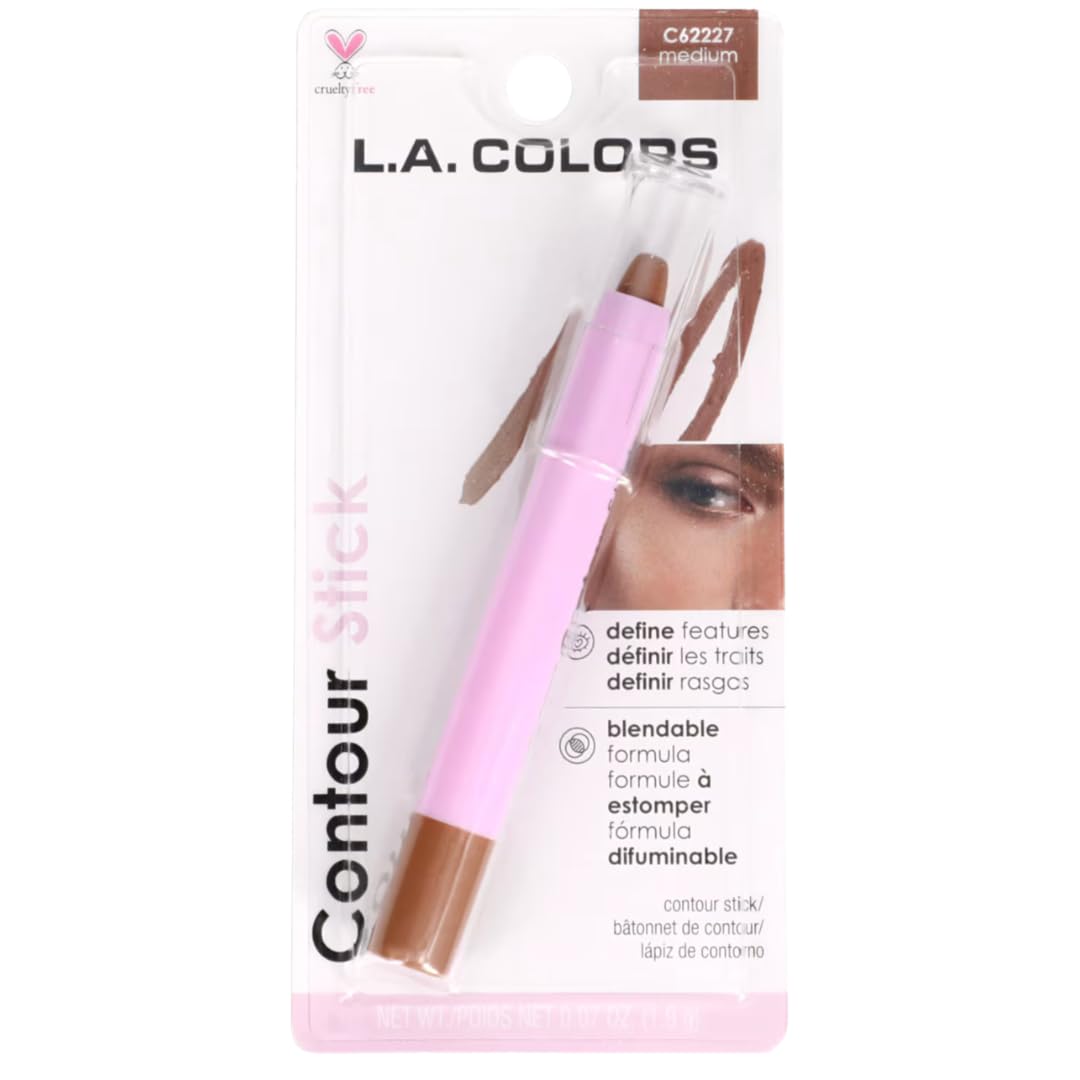 L.A Colors Contour Stick, Medium, 0.07 Oz, C62228 Beauty & Personal Care L.A. COLORS