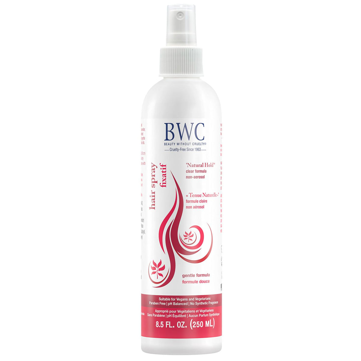 Beauty Without Cruelty Hair Spray, “Natural Hold” - Non-Aerosol Spray with Rosemary, Lavender & Green Tea Extracts, Vegan-Friendly & Cruelty-Free, 8.5 Beauty & Personal Care Beauty Without Cruelty