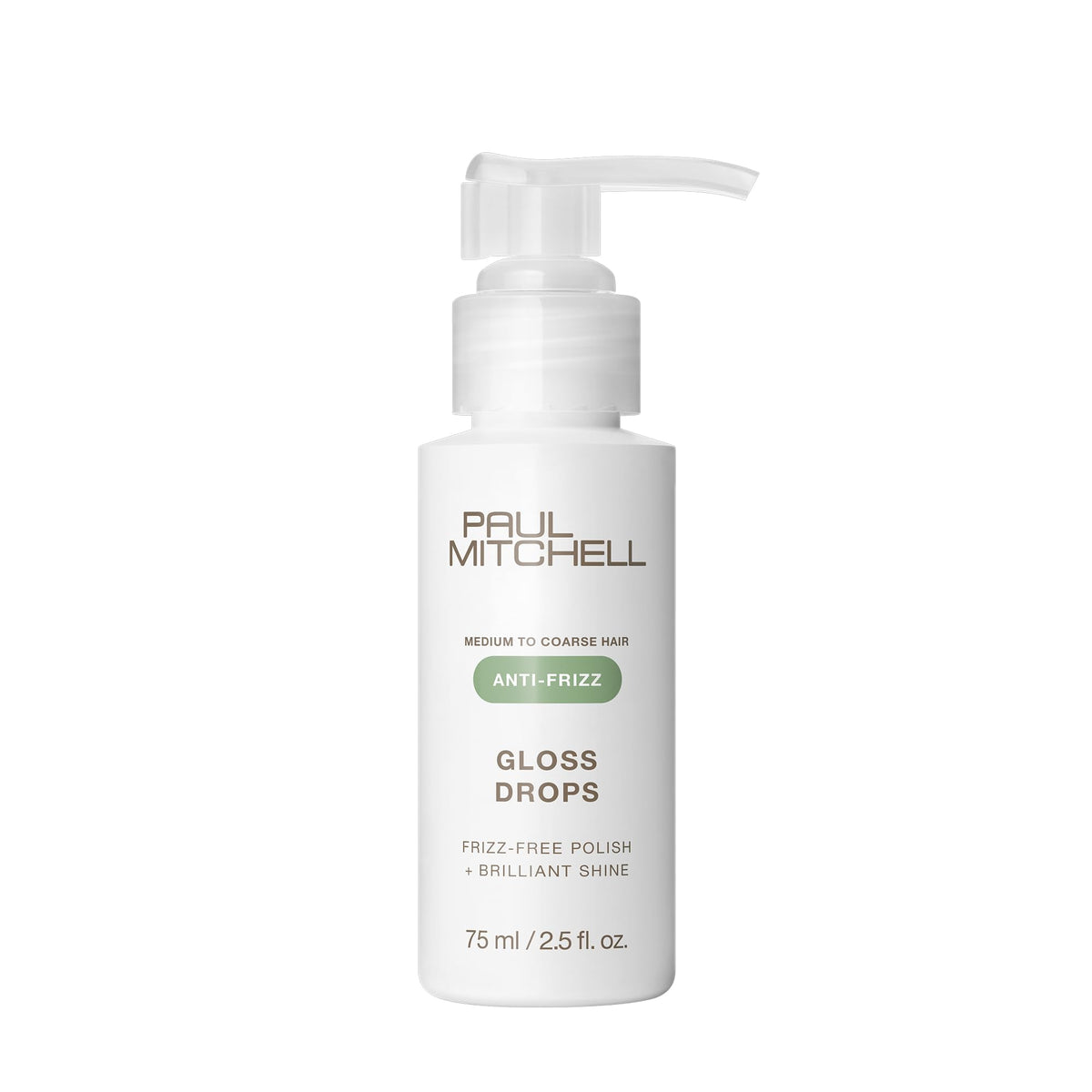 Paul Mitchell Gloss Drops Anti-Frizz Shine Serum For Medium To Coarse Hair, 2.5 fl. oz.