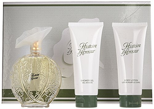 Aubusson Histoire D'amour 3 Piece Set (3.4 Ounce Eau de Toilette Spray Plus Body Lotion Plus Shower Gel) Beauty & Personal Care Aubusson