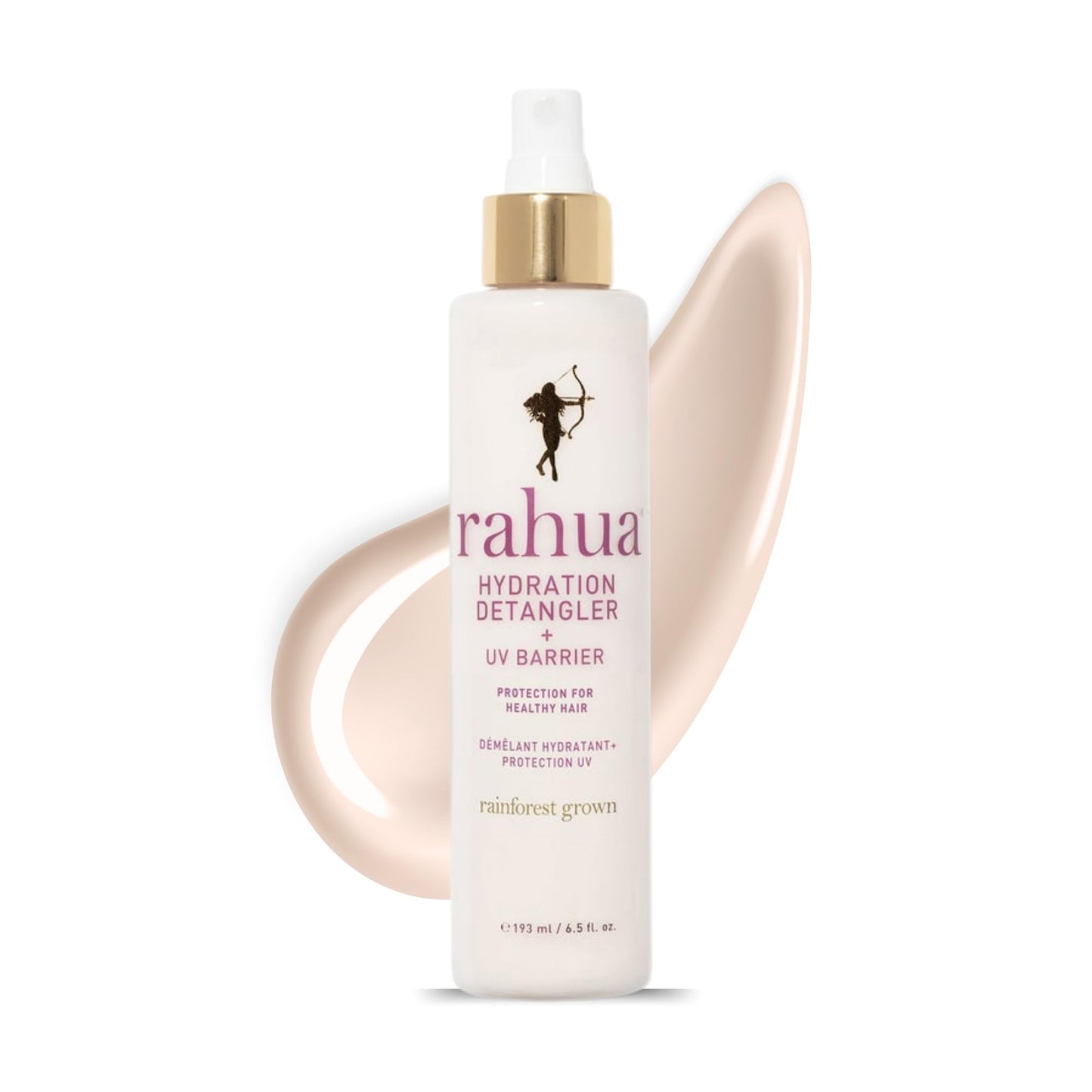 Rahua Hydration Detangler Spray + UV Barrier, Vegan Leave In Hair Spray, Conditioner for Added Shine, Damage Protection, Humidity & Frizz Control Beauty & Personal Care Rahua
