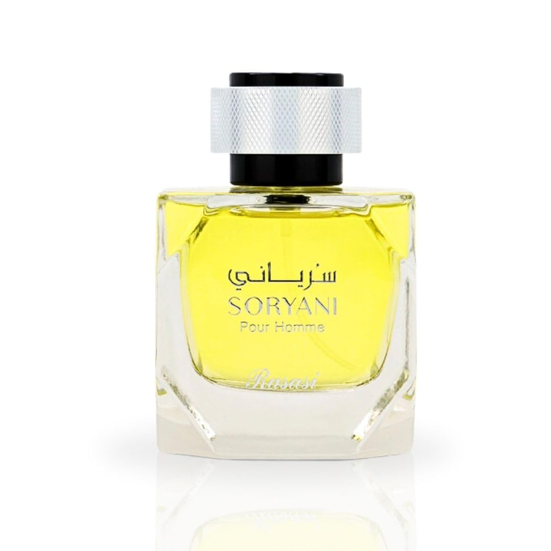 RASASI Soryani Eau De Parfum Men Spray 100ML (3.38 OZ) - Arabian Perfume With Refreshing, Citrusy and Floral Fragrance - Long Lasting, Captivating Beauty & Personal Care RASASI