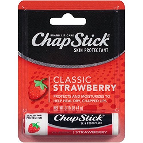 ChapStick Classic Skin Protectant (Strawberry, 0.15 oz. Stick, Pack of 12) Beauty and Personal Care ChapStick