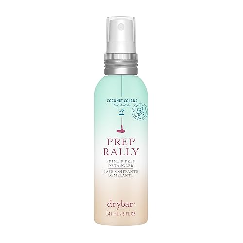 Drybar Prep Rally Prime & Prep Detangler Coconut Colada Scent - Full Size | Nourishes Hair, Detangles with Ease, Leaves Hair Soft & Manageable Beauty & Personal Care Drybar