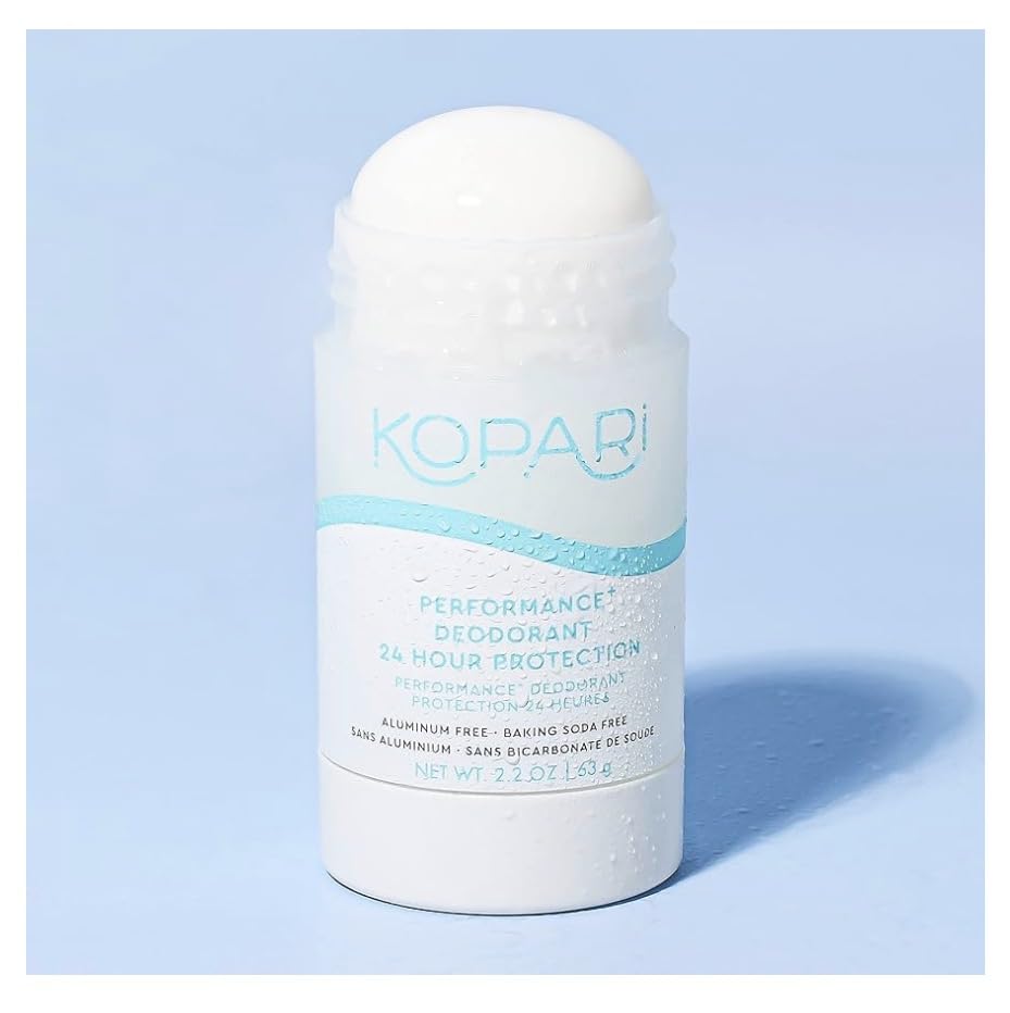 Kopari Performance Plus Aluminum-Free Deodorant, Sport Deodorant for 24 Hour Odor Protection, Non Toxic & Clean, No Parabens or Baking Soda, 2 oz Beauty and Personal Care Kopari
