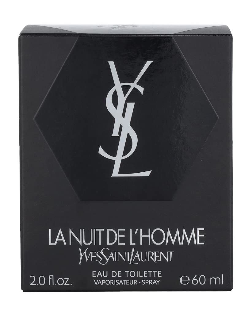 Yves Saint Laurent La Nuit Da L'homme Eau de Toilette Spray for Men, 2 oz Beauty & Personal Care Yves Saint Laurent