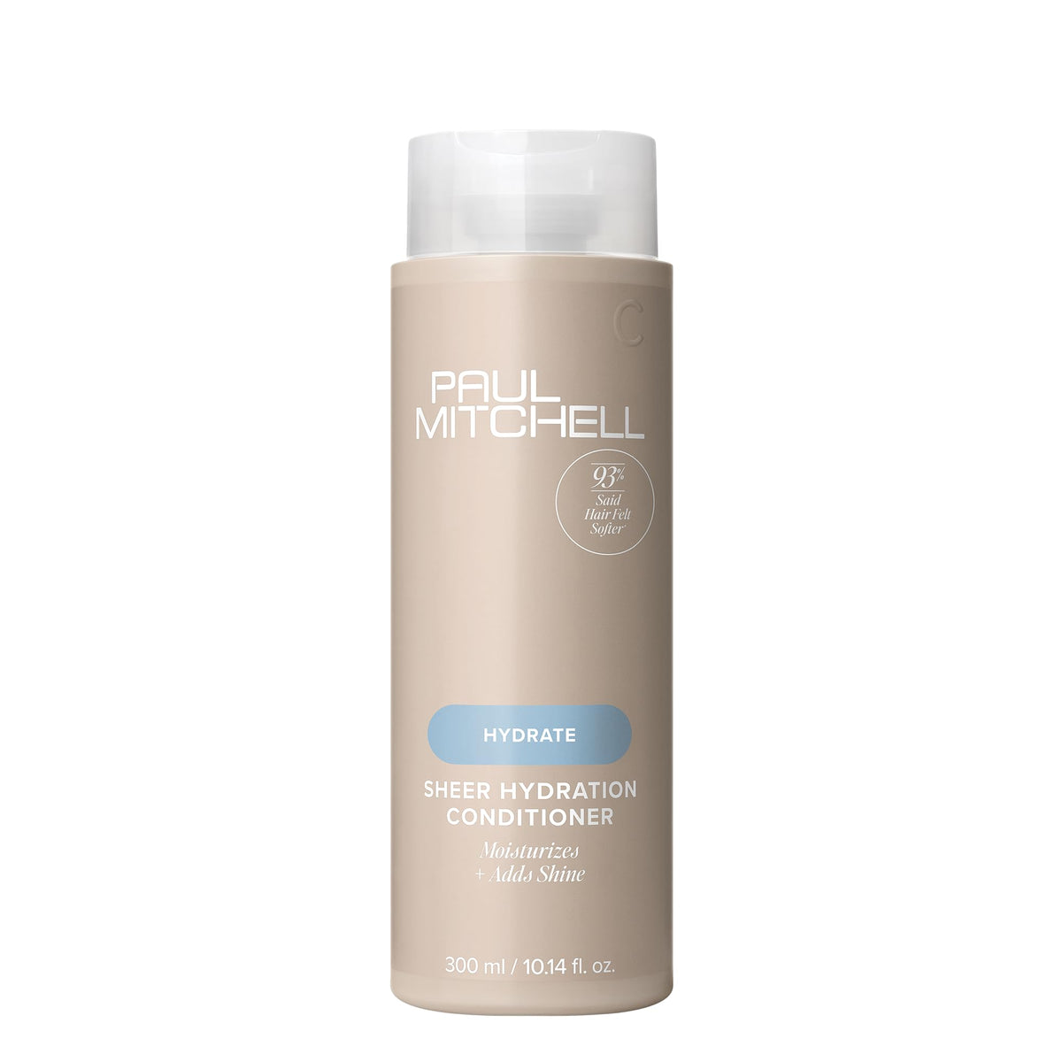Paul Mitchell Sheer Hydration Conditioner, Moisturizes + Adds Shine, For Dry Hair, 10.14 fl oz